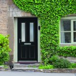 Aluminium Front Door - Black