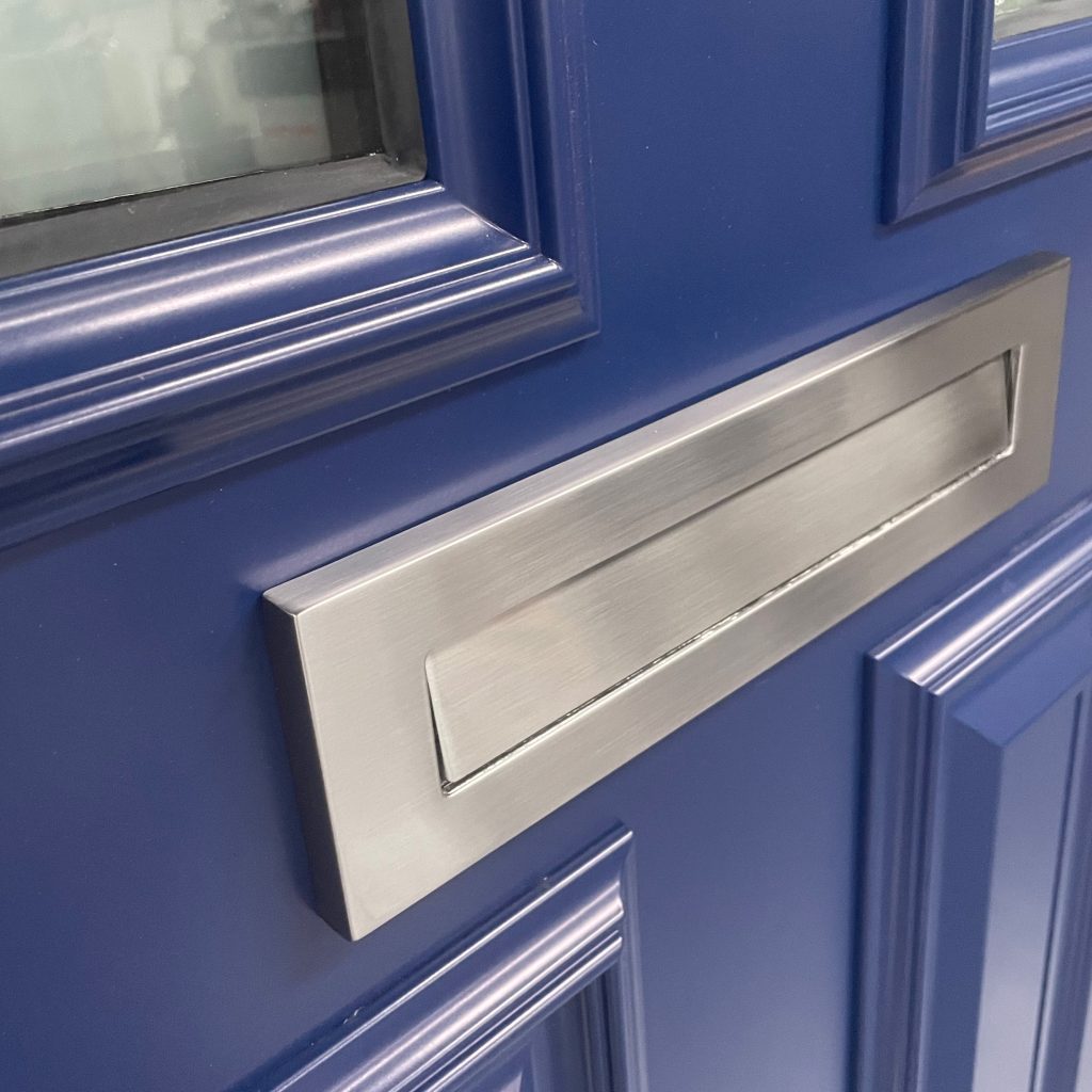 aluminium door letterbox