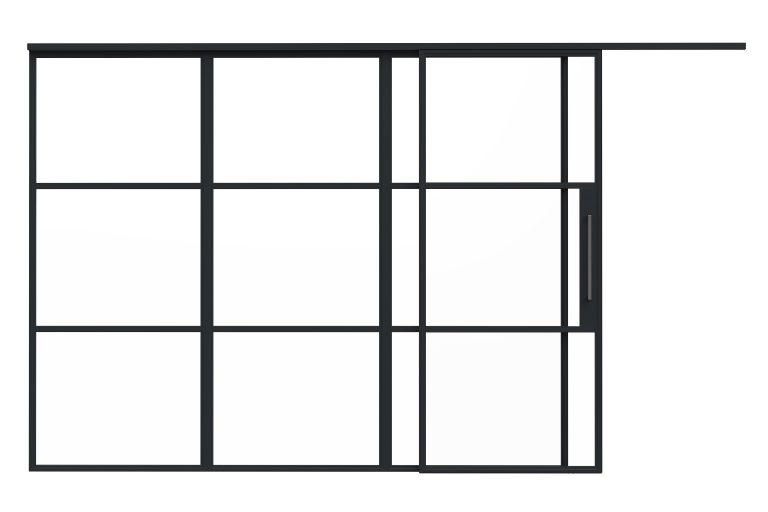 Slim frame screen Aluminium